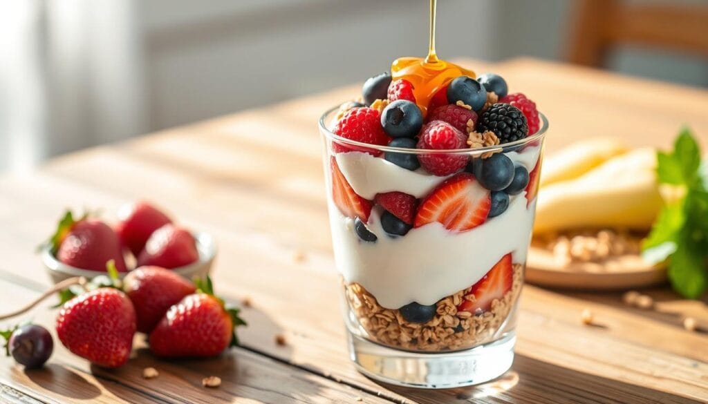 Yogurt parfait Yogurt parfait