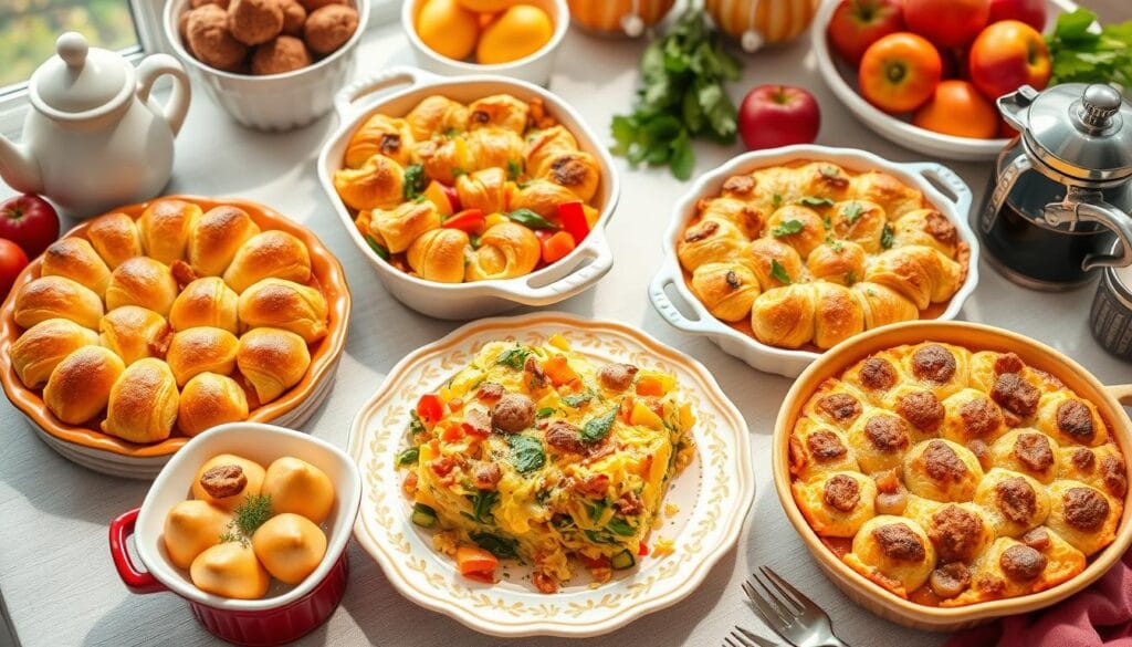 crescent roll breakfast casserole variations crescent roll breakfast casserole variations