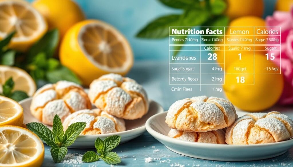 lemon crinkle cookies nutrition lemon crinkle cookies nutrition