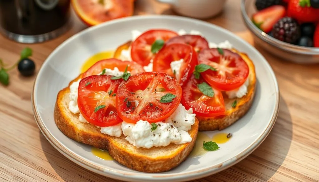 cottage cheese toast cottage cheese toast
